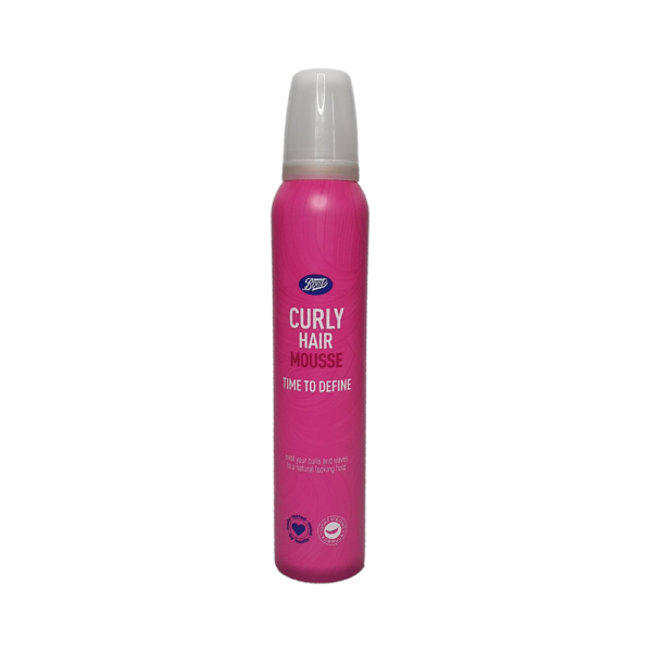 Boots Curly Hair Mousse Time To Define 200ml