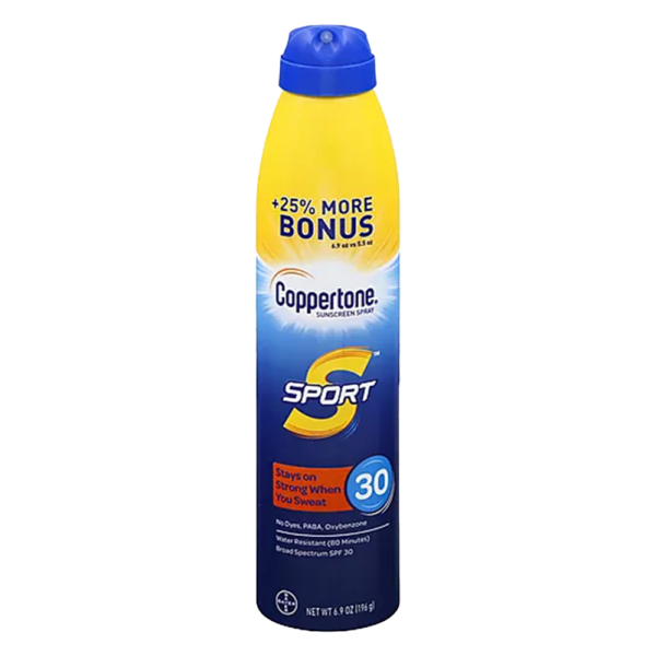 Coppertone Sunscreen Spray Sport 6.9 Oz