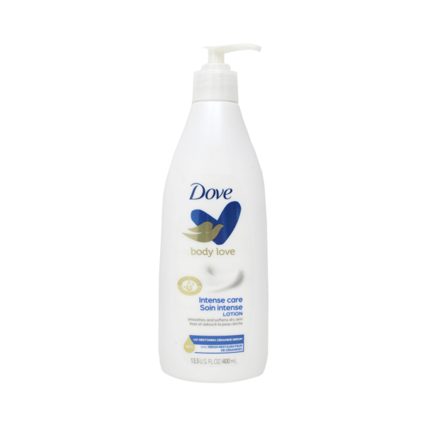 Dove Body Love, Intense Care, Soin Intense Lotion, Restoting Ceramide Serum, For Dry Skin 13.5 FL.OZ (400ml)