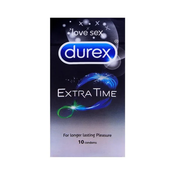 Durex Extra Time For Longer Lasting Pleasure 10 Condoms