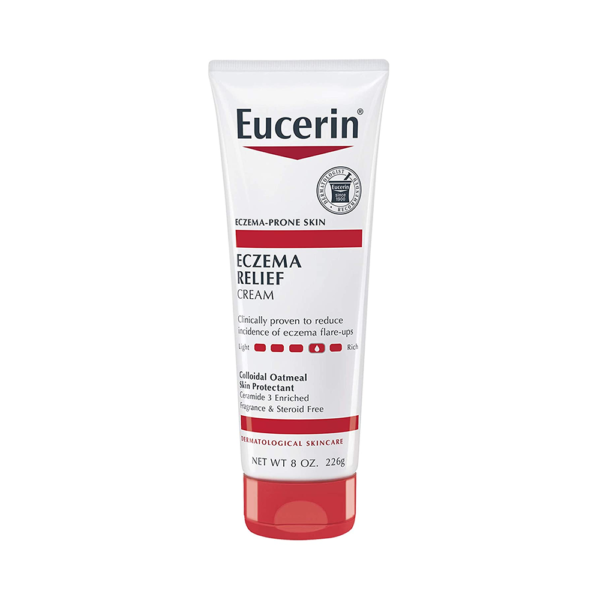 Eucerin Eczema Relief Cream Full Body Lotion for Eczema-Prone Skin 8 oz