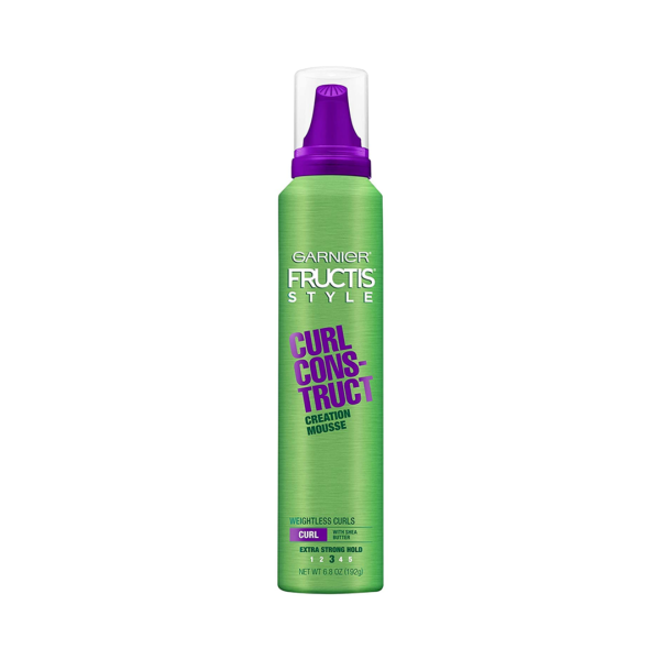 Garnier Fructis Style Curl Construct Creation Mousse Extra Strong Hold 6.80 OZ (192g)