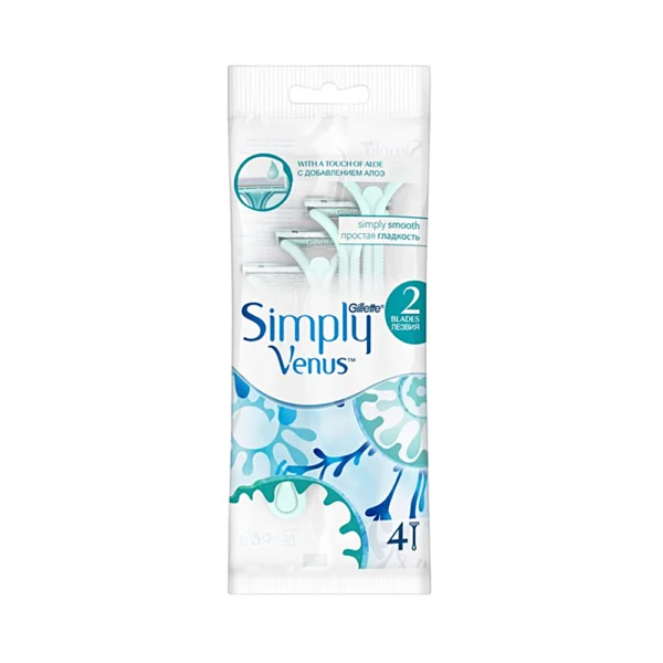 Gillette Simply Venus 4 Blades Pack Of 4