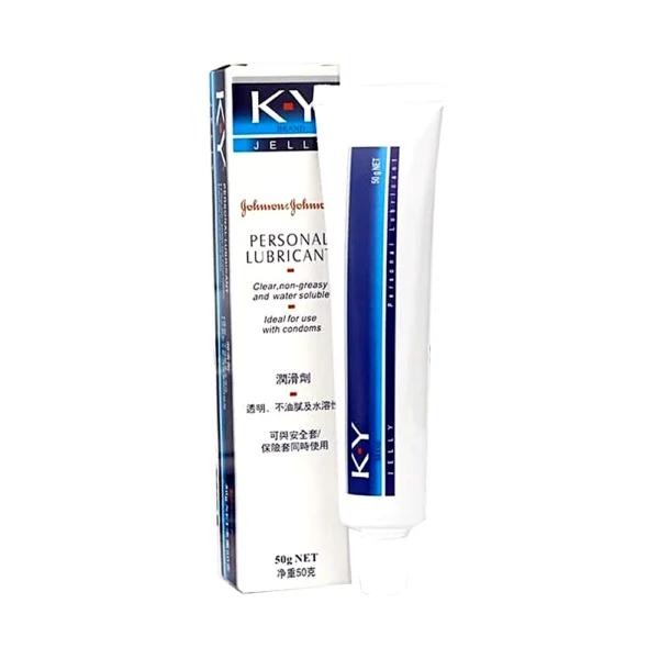 KY jelly Personal lubricant Ideal For Use With Condoms 50g