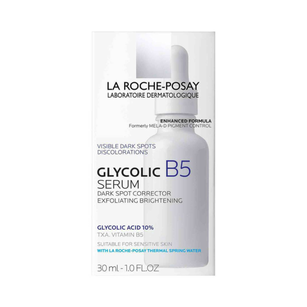 La Roche Posay Glycolic B5 Face Serum with 10% Glycolic Acid 30 ml 1.0 Fl Oz