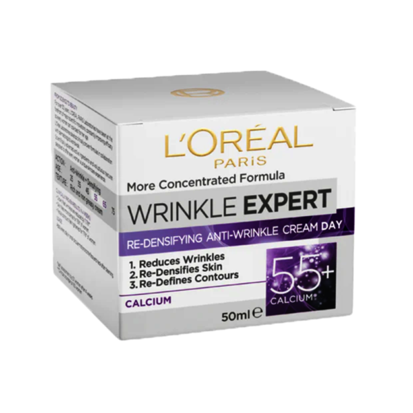 Loreal Paris Wrinkle Expert Anti-Wrinkle Densifying Cream Day 55+ Calcium 50ml