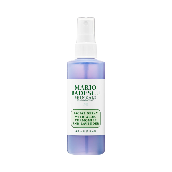 Mario Badescu Facial Spray With Aloe Vera, Chamomile & Lavender, 4 Fl Oz (118ml)