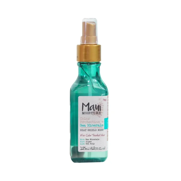 Maui Moisture Color Protection Sea Minerals Heat Sheild Mist For Color Treated Hair 4.2 FL.OZ (125ml)