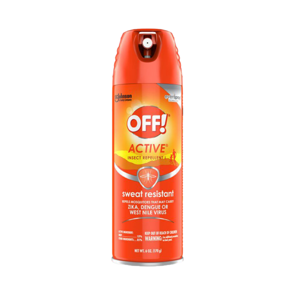 OFF Active Insect Repellent Sweat Resistant 6 oz (170 g)