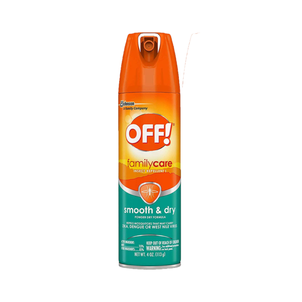 OFF Family Care Smooth & Dry Insect Repellent 4 oz (113 g)