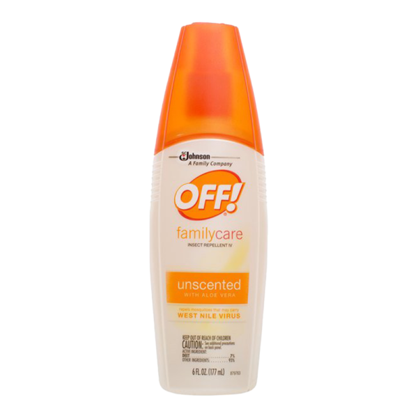 OFF Family Care Unscented With AloeVera Insect Repellent 6 0z