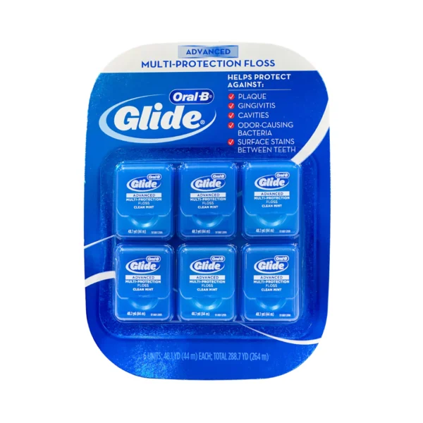 Glide Oral-B Advanced Multi-Protection Floss Clean Mint Total 288.7 YD (264m)