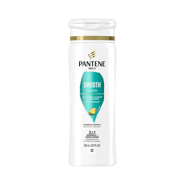 Pantene Pro-V Smooth & Sleek 2in1 Shampoo and Conditioner 12 floz