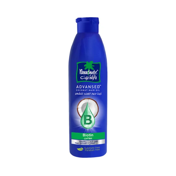 Parachute Advansed Coconut Hair Oil With Biotin For Healthy Hair Growth Sulphate Free 170ml