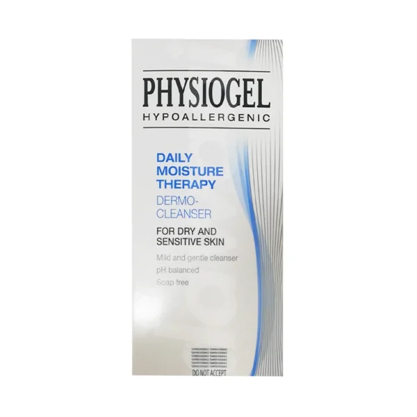 Physiogel Hypoallergenic Daily Moisture Therapy Dermo Cleanser For Dry Irritated And Reactive Skin 150ml