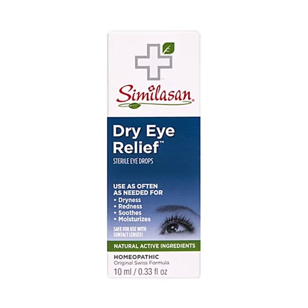 Similasan Dry Eye Relief Sterile Eye Drops 0.33 Oz (10 ml)