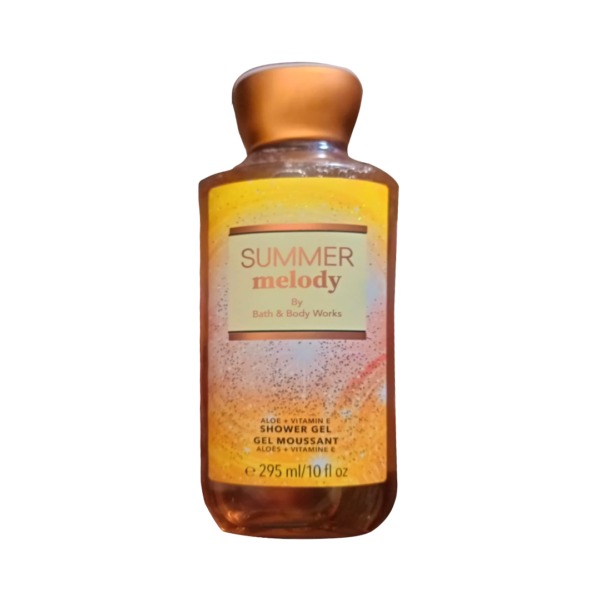 Bath & Body Works Summer Melody Aloe + Vitamin E Shower Gel 10 Fl Oz