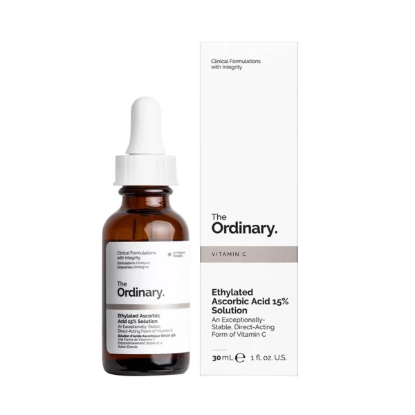 The Ordinary Vitamin C Ethylated Ascorbic Acid 15% Solution An Exceptionally-stable Direct-Acting Form of Vitamin C 30ml