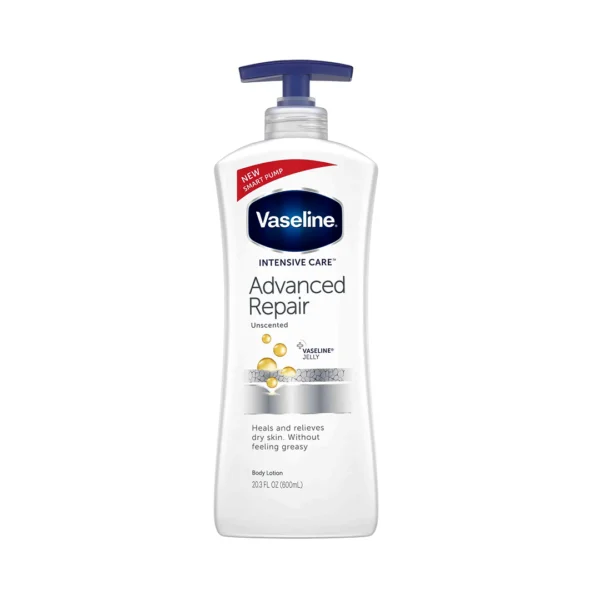 Vaseline Intensive Care Advanced Repair Unscented Body Lotion 20.3 Fl Oz (600 ml)